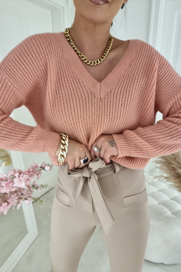 Sweter NAKED – peach