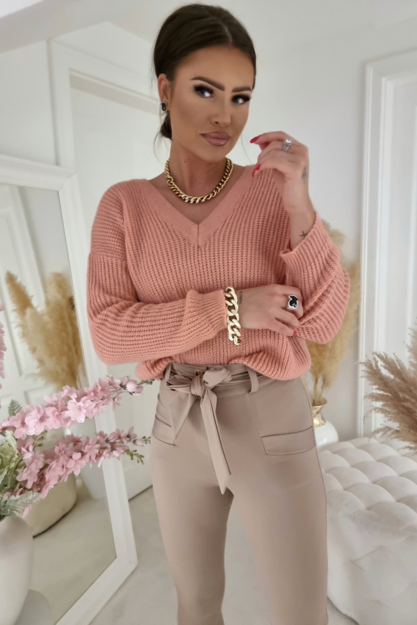 Sweter NAKED – peach 1