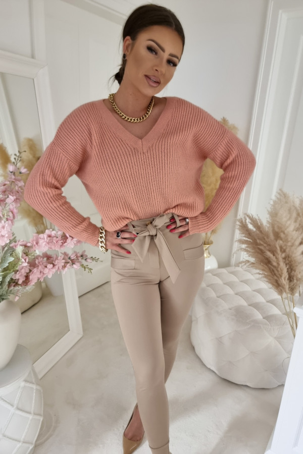 Sweter NAKED – peach 3